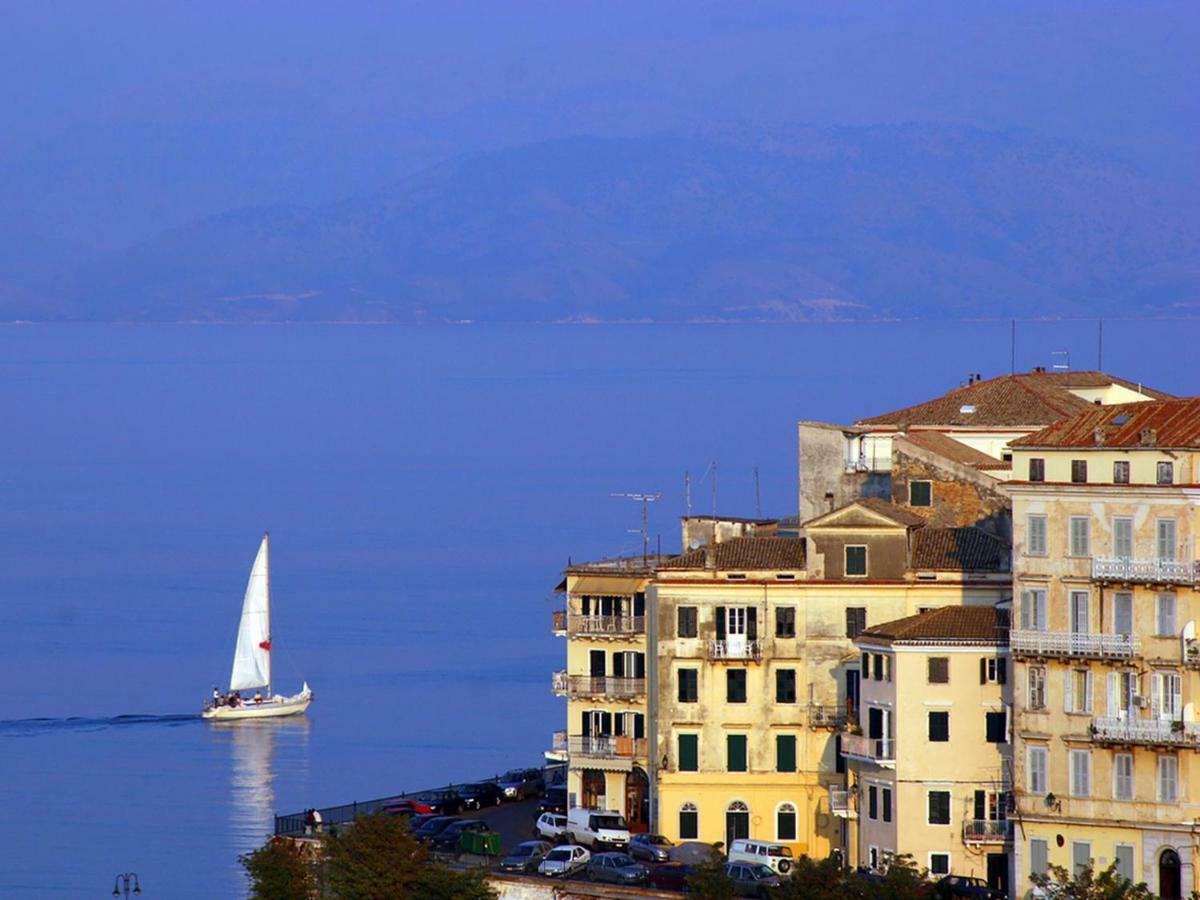 הוילה Luxury Maisonette In Corfu Town מראה חיצוני תמונה