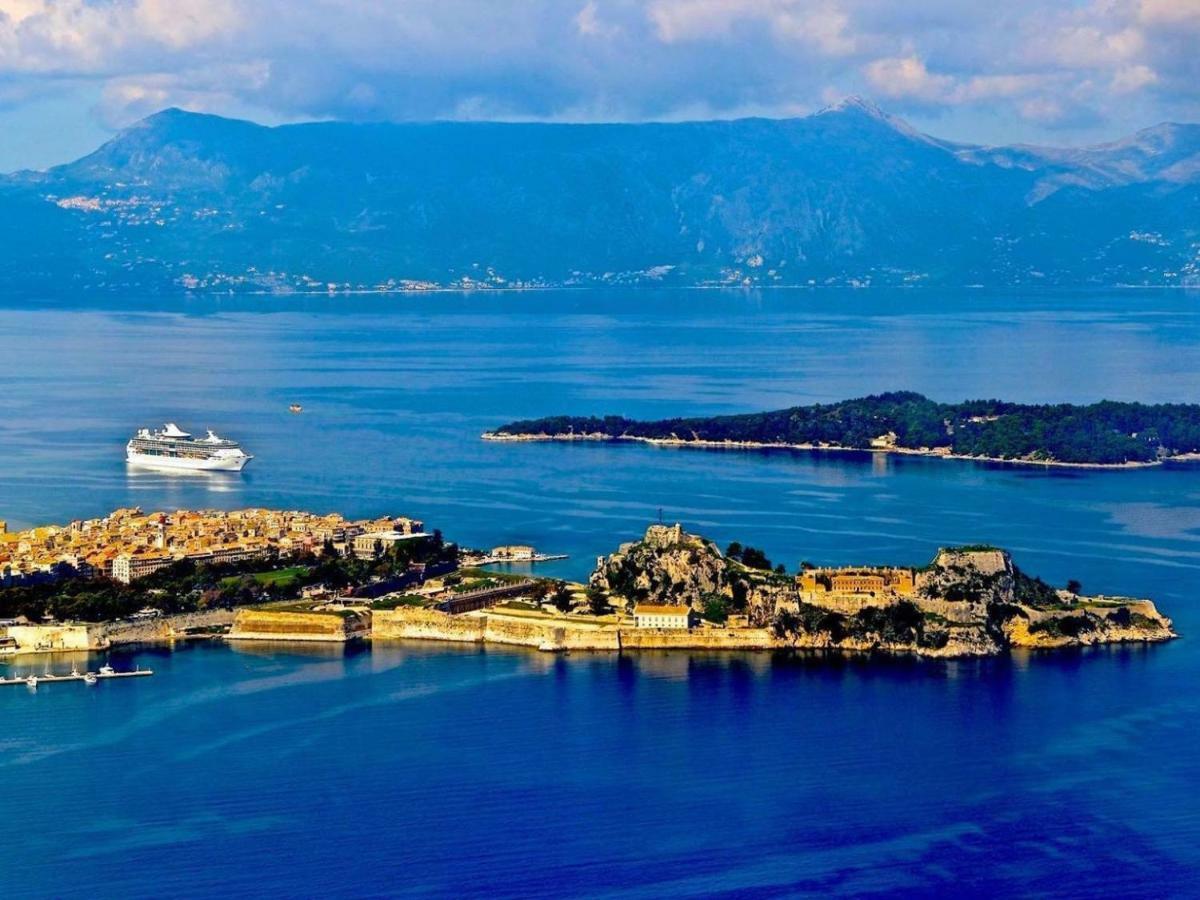 הוילה Luxury Maisonette In Corfu Town מראה חיצוני תמונה